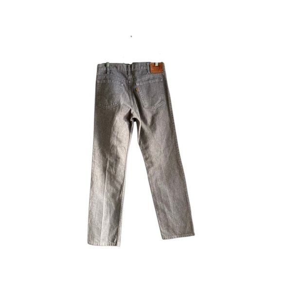 30"Vintage 80's Levi's Leather tab slim fit denim jeans